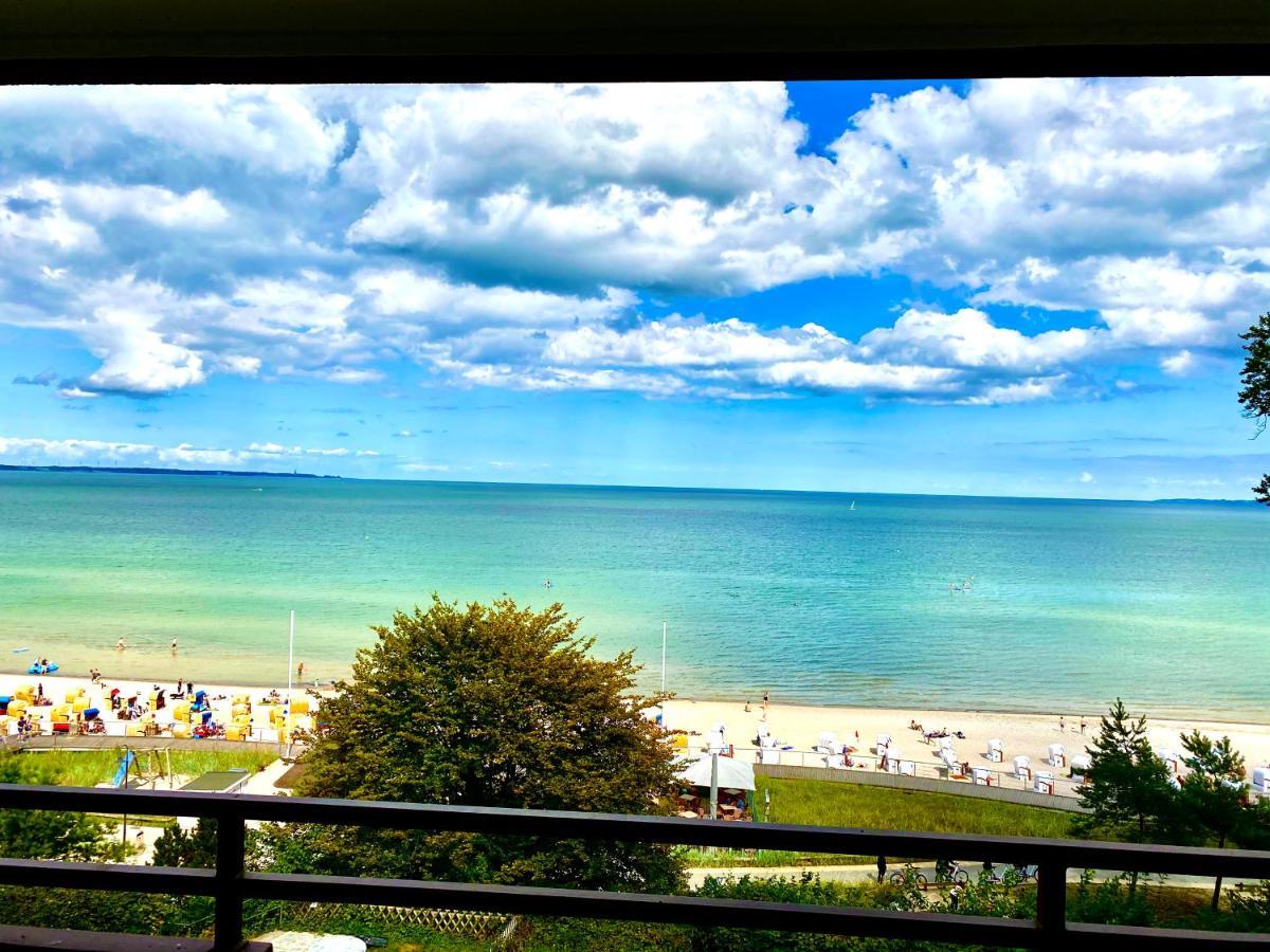 Studio Mit Panorama-Meerblick Und Direkter Strandlage In Scharbeutz Exterior foto